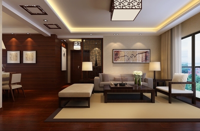 典雅新中式，雅致东方韵——淮矿馥邦天下128㎡三居室装修案例解析